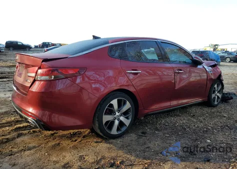 2018 Kia Optima Sx из США, поврежденный, VIN 5XXGW4L24JG204964